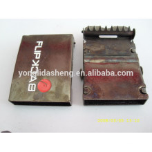 China Custom logo metal belt buckle in wholesale